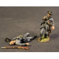 CSPR-04 Two Wounded Infantry, 4th South Carolina Infantry, Co B Palmetto Riflemen